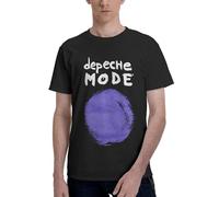 De&PE & Che Music Band Mode T-shirts T-shirt fantaisie en coton imprimé 3D T-shirt d'été décontracté col rond manches courtes T-shirts Tops, Depeche Mode-25, L