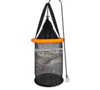 de Pêche Flottant,Épuisette Pliante pour Prises Vivantes | Cage Organisation Multifonction pour Pêche Hommes Femmes Famille Amis