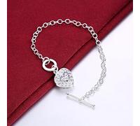 de Pendentif à cœur cristallin pour Les Cadeaux de Mariage de Femme