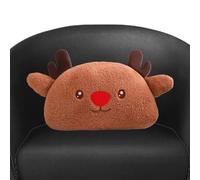 de Père Noël, animaux en peluche de Noël | Peluche de Père Noël avec renne | Coussin confortable doux pour animaux en peluche, coussin de canapé centre de table de Noël pour magasin