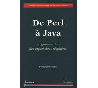 De Perl À Java - Programmations Des Expressions Régulières
