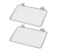 De Perroquet en Acier Inoxydable avec Plate-Forme D Et Repos À Installation Rapide pour Oiseaux D'intérieur/extérieur Jeu pour Perroquets Antirouille