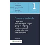 De persoon, afstamming en adoptie, gezag en omgang, levensonderhoud