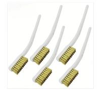De petites brosses métalliques en laiton, for l'élimination la peinture et rouille, outil industriel nettoyage des bavures polissage métaux, 1/3/5 pièces(5pcs)