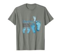 De Petits Pieds laissent de Grandes Impressions, Un Souvenir marquant pour Un bébé T-Shirt