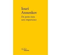 De petits riens sans importance