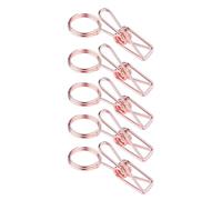 De Photo Carte Pince En Métal À Double Tête 5 Pièces Avec Des Clips Fil Fer Pour L'organisation Bureau Et Conférence Clip Carte Visite À Double Tête