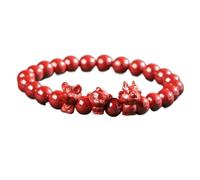 de Pierres précieuses Naturelles, Cristal Naturel de Niveaux élevés de cinabre, Animaux du Zodiaque Porte-Bonheur, Rouge, amulette de Richesse, Attire l'argent, la prospérité, la Chance, Singe