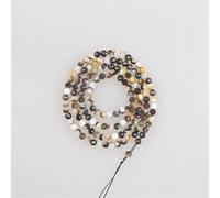 de pierres rondes, Perles de pierre naturelle à facettes de différentes tailles 2 mm 3 mm 4 mm 5 mm Emballage de pierres assorties pour la création de bijoux(4mm around 95beads)