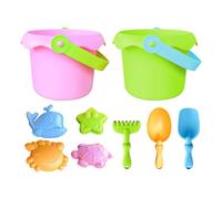 De Plage pour - Ensemble De De Sable pour | Kit D'activités De Jeu en Plein Air 3,74 X 5,12 Pouces, De Château De Bac À Sable Légers, Jouet De Kit d'apprentissage