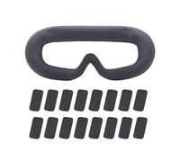 de Plaque de Face de Remplacement pour Les Lunettes compatibles Avata 2 avec des Coussinets pour Les Yeux en Mousse et Le Couvercle pour Le vol de Drone