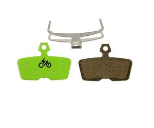 De plaquettes de frein semi metallique Clarks Cycle Systems E Bike Vae 2011 2014 (x4) Vert