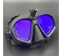 De Plongée À Lentilles De Couleur Miroir,S De Plongée Professionnels,Ensemble De Lunettes Anti-Buée,Équipement De Piscine Et De Pêche - Type Black6