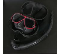 De Plongée Gratuit D'apollo Similaire,Cadre En Alliage D'aluminium,Lunettes De Natation 65cc,S De Plongée Sous-Marine,Ensemble De Tubes Humides - Type Red With Tube