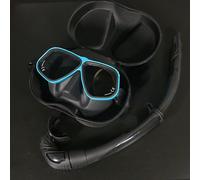 De Plongée Gratuit Similaire D'apollo,Cadre En Alliage D'aluminium,Lunettes Dioptrie Configurables,S De Plongée En Apnée,Ensemble De Tubes Humides - Type Bule With Tube