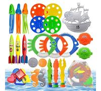 De Plongée Piscine Pour 34 Pièces Coffret Trésor Sous-