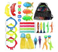 de Plongée pour Piscine Accessoires De Bain Ludiques | Trésor de Pierres Précieuses pour Piscine pour Fêtes Camping Été Jardins Plages Hôtels Anniversaires