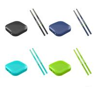 de Poche ABS Léger avec Baguettes Incluses de Poche ABS Léger | Technologie capteur 3D, détection précise, réalisme immersif, idéal tous niveaux, réponse rapide(B-blue)