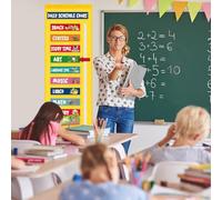 De Poche Du Programme En Classe - Calendrier Du Programme Quotidien Visuel Pour, Outil D'enseignement Pour L'organisation, L'apprentissage Et L'éducation | Calendrier Visuel Pour