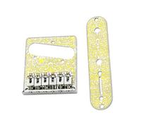 De pont de selle à 6 cordes, ensemble de plaques de commande de commutateur à 3 voies pour la plupart des pièces de rechange de guitares électriques