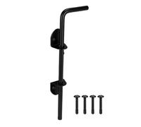 de portail - Butée de boulon robuste de 30,5 cm, tige de chute de canne | Quincaillerie de porte de clôture en bois et métal | Barre de fixation au sol | Ferme extérieure, jardin, piscine