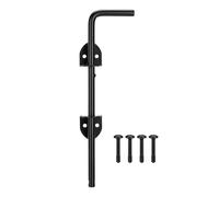 De Portail De Clôture - Butée De Porte De Type Boulon En Fer De 31 Cm | Matériel De Verrouillage Au Sol Robuste | Goupille De Chute De Porte De Barrière En Métal Une Utilisation Sécuri