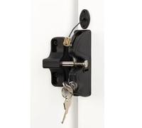 de portail pour clôture extérieure, serrures automatiques de portail - Solution robuste de protection de l'intimité pour ferme, piscine, jardin, jardin, abri de jardin, abri de jardin, terrasse