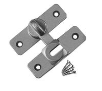 de porte de garage - Serrure de porte en métal 90/180 degrés | Serrure de porte élégante antirouille pour chambres, garages, salles de bains