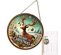 de porte de Noël - de porte en bois chrétien - Décoration pour extérieur, intérieur, chambre, cour, bureau, salle de classe, couloir, cuisine