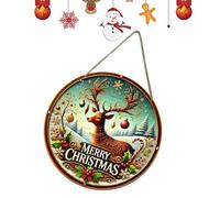 de Porte de Noël en Bois chrétien - Décoration pour l'extérieur, l'intérieur, la Chambre à Coucher, la Cour, Le Bureau, la Salle de Classe, Le Couloir, la Cuisine