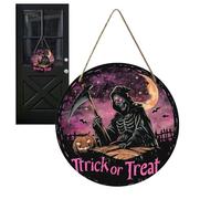 de porte d'Halloween | Support mural squelette - de porte d'Halloween effrayante pour bureau, appartement, couloir, entrée, salon, chambre à coucher, jardin