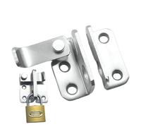 de porte en acier inoxydable, de sécurité antivol | de porte simple et généreux pour portes coulissantes, portes d'armoire et portes d'armoire