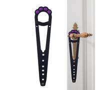 de Porte pour Chat - Sangle de Porte réglable avec Motif Pieds Mignons | Limiteur d'accès Flexible à la pièce, bloqueur Facile à Monter pour Salle de Bain, buanderie, Toilettes, Chambre