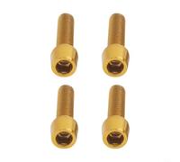 de Potence Vélo M5x20mm Acier 4pcs de Potence Vélo M5x20mm(yellow1 M5x20)