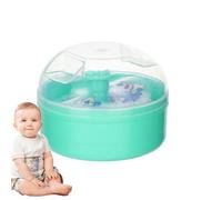 de poudre pour tout-petit - Applicateur et récipient en poudre à saupoudrage | Étui en poudrede corps rechargeable avec bouffée douce pour la poudrelâche, poudrede couches pour bébé, maquil