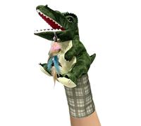 de pour Chat Marionnette à Main Interactive en Forme Dinosaure en Peluche | Jouet Interactif de Combat pour Chatons Intérieur Extérieur Exercice Enrichissement Dressage Anti-Ennui Divertissement