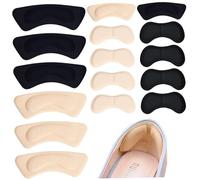 de pour femmes 2 styles auto-adhésifs poignées de, coussin coussin éponge inserts pour bottes chaussures en vrac trop grand dos 8 paires