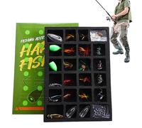 de pour la Pêche - 24 Jours D Appâts D Eau Douce - Calendrier de l' de Leurres de Pêche - Pour Pêcheurs En Mer Aventure En Plein Air Lacs Rivières Cadeau De
