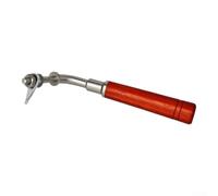 de pour porte pour Cheminée en Acier Inoxydable et pour bois de Poirier - pour accessoire Barbecue pour robuste pour Foyers Inserts 15,6cm(Handle 2)