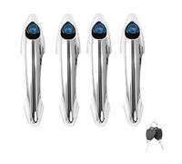 de pour porte Tricycle Électrique Style pour predator 21.5cm | Style pour predator sleek, modern vehicle aesthetic, silver finish, fits enclosed canopy, easy upgrade(4PCS)