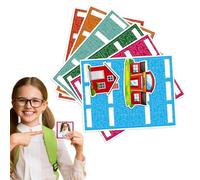 De Présence en Classe - De Poche De Gestion des Classes Pratiques | Organisateur Drôle Qui is Here | Touristiques Polyvalents Adaptés Aux Enseignants, Étudiants Et