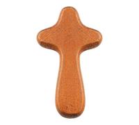 de prière en bois de pin pratique - 6 x 3,4 cm - Mini symbole de foi de