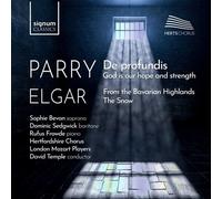 De Profundis : Choral Works By Parry And Elgar CD