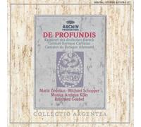 De Profundis - De Profundis German Baroque Cantatas (Schutz, Tunder, Bruhns, Weckmann, Strungk)