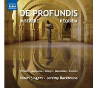 De Profundis / Miserere / Requiem – NAXOS – Import