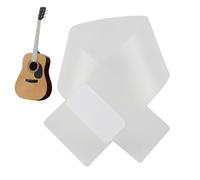 De Protection - 19 Cm Pickguard Transparent, Anti Rayures, Garde Poussière | Accessoire Pour Guitare Acoustique Et Électrique Pour Protéger Le Corps De Votre Instrument Préféré
