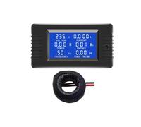 De puissance ca moniteur d'énergie voltmètre ampèremètre KWh | For panneau générateur 80-260V 0-100A(63A-Host-Closed)