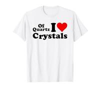 De Quartz « I Love Crystal » et « I Love Heart » T-Shirt