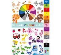 De quelle couleur es-tu ? - Collectif - Piccolia - cartonné - Document jeunesse