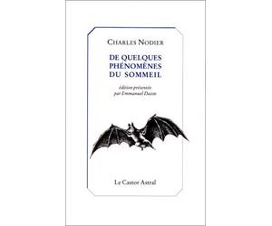 De quelques phénomènes du sommeil